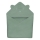 Toalla con capucha MUSLIN de Lionelo - Verde Bosque
