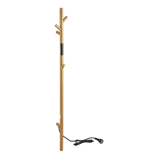 Toallero 10,3x118 cm acero inoxidable/dorado