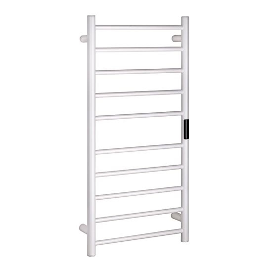 Toallero 45x96 cm acero inoxidable/blanco
