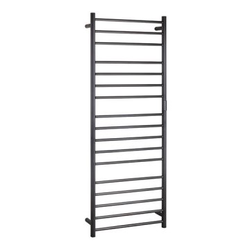 Toallero 60 x 168 cm, acero inoxidable/negro