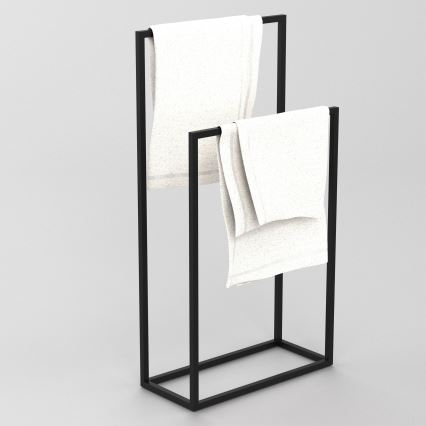 Toallero 85x45 cm negro