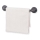 Toallero BORURAF 7x47 cm gris