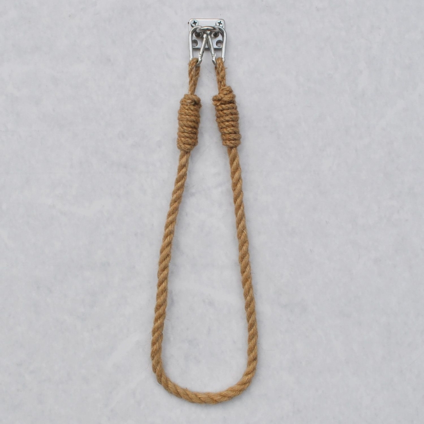 Toallero de cocina BORURAF 45x12 cm marrón