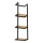 Toallero de pared 78x23 cm negro
