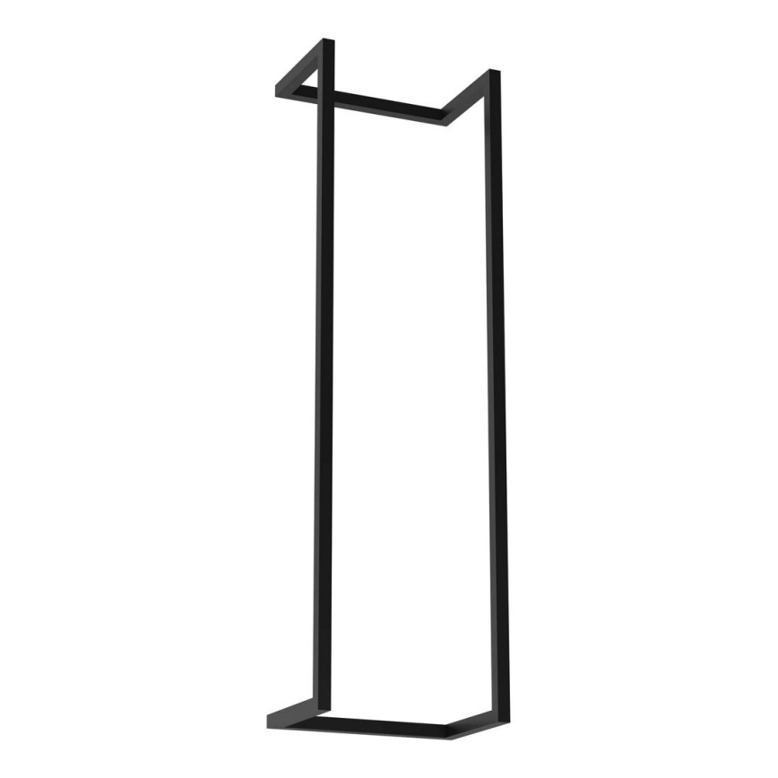 Toallero de pared 78x23 cm negro