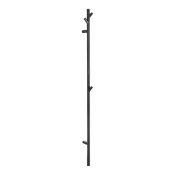 Toallero eléctrico 172 cm, negro