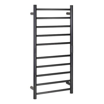 Toallero eléctrico 45x96 cm 130W acero inoxidable/negro