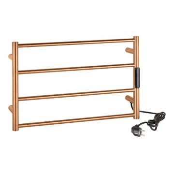 Toallero eléctrico 56x37 63W acero inoxidable/cobre