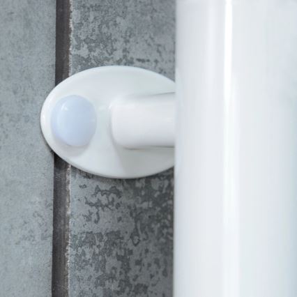 Toallero eléctrico giratorio con termostato FOUETTE 128W/230V 64,6 cm IP44 blanco