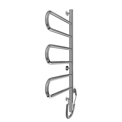 Toallero eléctrico giratorio TRISTAR 80W/230V 80x44,5 cm IP44 acero inoxidable/cromo brillante