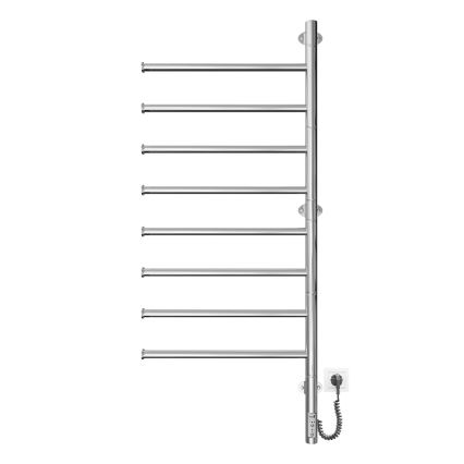 Toallero eléctrico giratorio VEER 95W/230V 102,5x44,5 cm acero inoxidable/cromo brillante