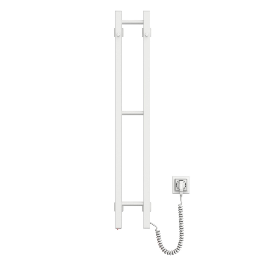 Toallero eléctrico SILOUETTE 187W/230V 101,1 cm IP44 blanco, lado derecho, rectangular