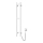 Toallero eléctrico SILOUETTE 187W/230V 101,1 cm IP44 blanco redondo derecho