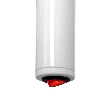 Toallero eléctrico SILOUETTE 187W/230V 101,1 cm IP44 blanco redondo derecho