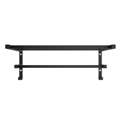 Toallero para radiador de baño HF SHEFFIELD 52 x 25,6 cm, negro