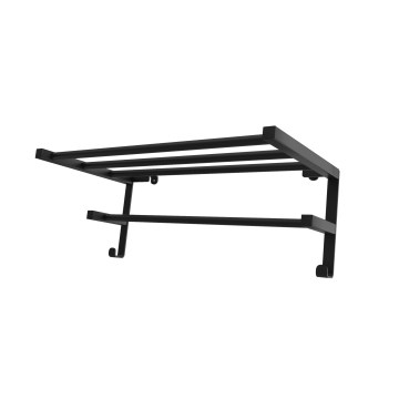 Toallero para radiador de baño HF SHEFFIELD 52x28,4 cm negro