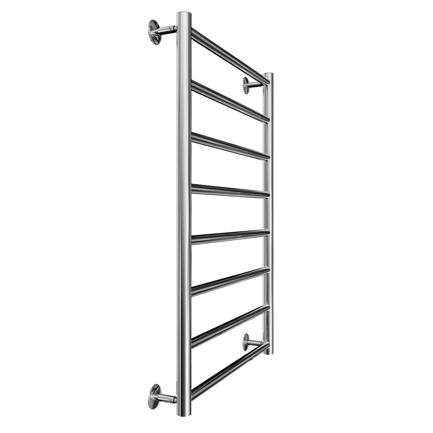 Toallero tipo escalera para baño INOX FLAT 163W/230V 77x53 cm acero inoxidable/cromo pulido