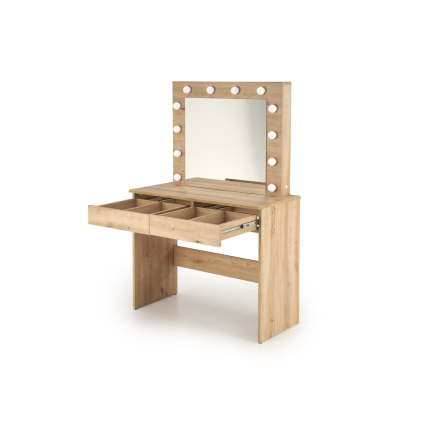 Tocador AMORIO en roble Artisan