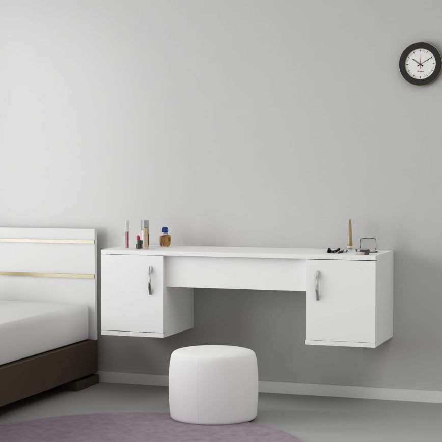 Tocador MERCAN 39x100 cm blanco