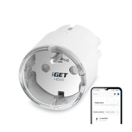 Toma inteligente con medición del consumo 3680W/230V Wi-Fi