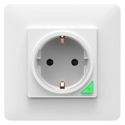 Toma inteligente SMART 3680W/230V/16A Wi-Fi Tuya SCHUKO