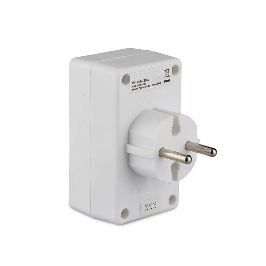 Toma splitter 4x2,5A/230V
