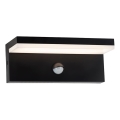 Top Light - Aplique de pared LED para exterior con sensor de movimiento ELON LED/10W/230V 3000/4000/6000K IP54 negro
