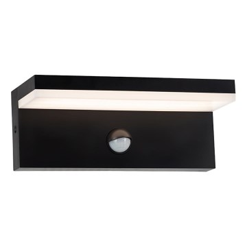 Top Light - Aplique de pared LED para exterior con sensor de movimiento ELON LED/10W/230V 3000/4000/6000K IP54 negro
