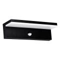 Top Light - Aplique de pared LED para exterior con sensor de movimiento ELON XL LED/16W/230V 3000/4000/6000K IP54 negro