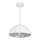 Top Light Apolo 30B - Lámpara colgante APOLO 1xE27/40W/230V blanco/plata
