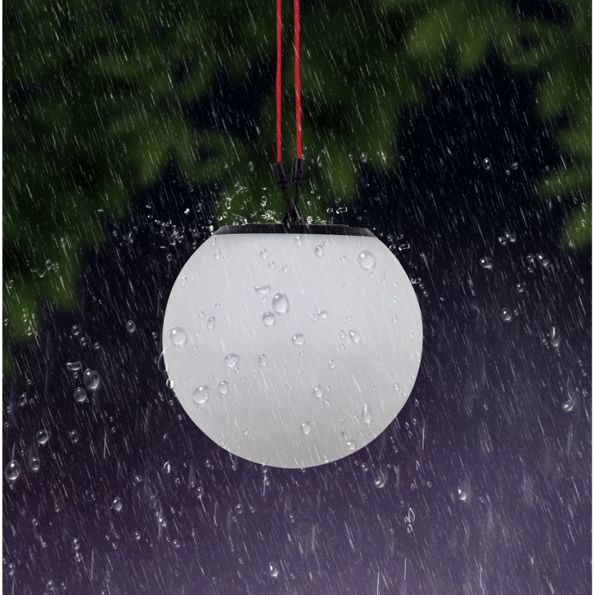 Top Light BALL RGB RC - Luz solar LED RGB regulable BALL LED/1,2W/3,7V IP44 1800 mAh + mando a distancia