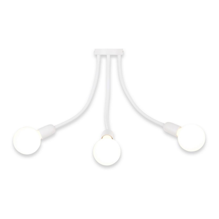 Top Light Galileo 3 B - Lámpara colgante 3xE27/40W/230V blanco