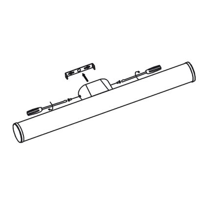 Top Light - Iluminación LED para espejos de baño MADEIRA LED/8W/230V 40 cm IP44