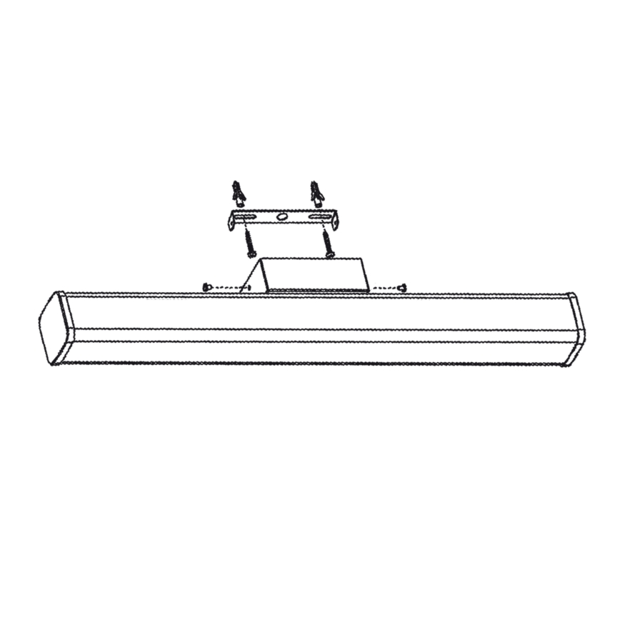 Top Light - Iluminación LED para espejos de baño MADEIRA LED/8W/230V 40 cm IP44