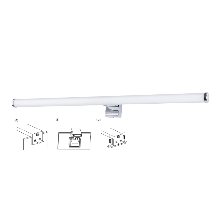 Top Light - Iluminación LED para espejos de baño OREGON LED/9W/230V 60 cm IP44