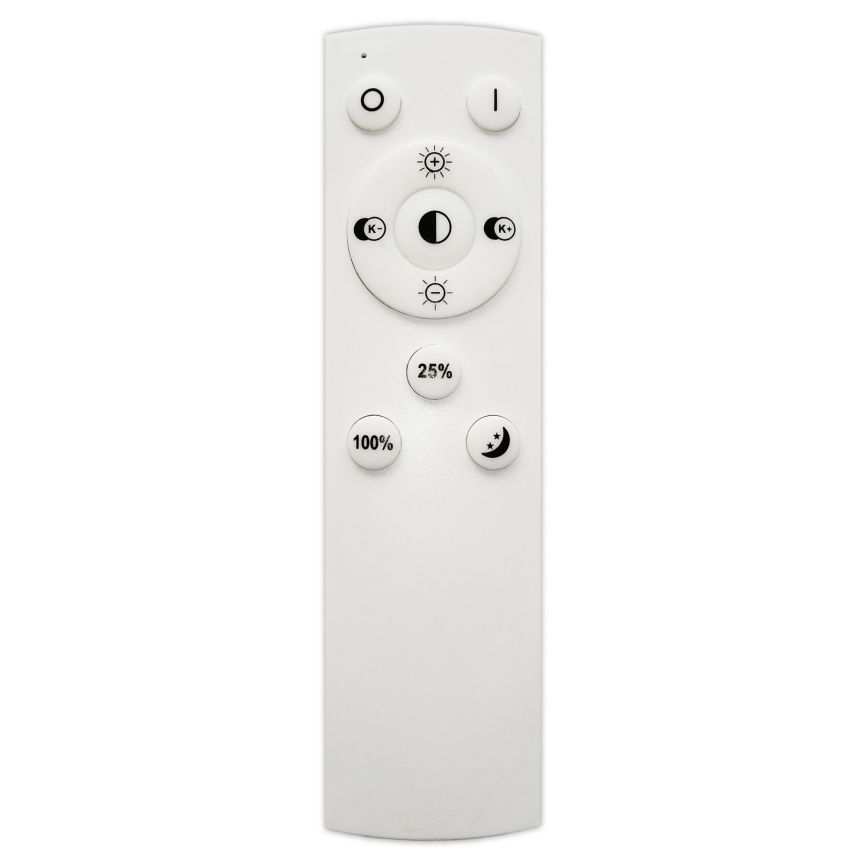 Top Light - Lámpara de araña LED regulable SATURN LED/30W/230V 3000-6500K negro + control remoto