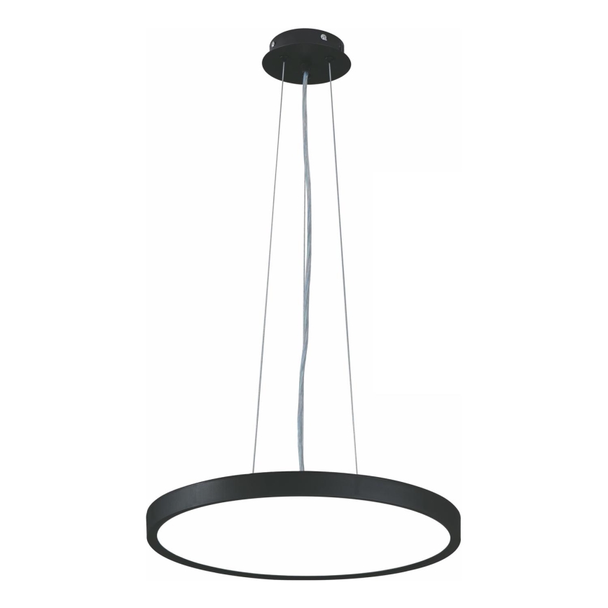 Top Light - Lámpara de araña LED regulable REVIT LED/36W/230V 3000-6500K diá. 40 cm negro + control remoto
