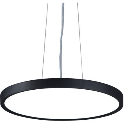 Top Light - Lámpara de araña LED regulable REVIT LED/36W/230V 3000-6500K diá. 40 cm negro + control remoto
