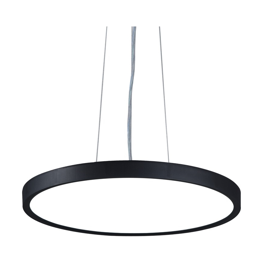 Top Light - Lámpara de araña LED regulable REVIT LED/36W/230V 3000-6500K diá. 40 cm negro + control remoto