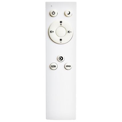 Top Light - Lámpara de araña LED regulable REVIT LED/36W/230V 3000-6500K diá. 40 cm negro + control remoto