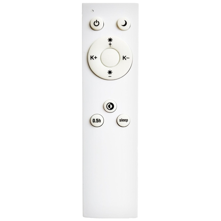 Top Light - Lámpara de araña LED regulable REVIT LED/50W/230V 3000-6500K diá. 60 cm negro + control remoto
