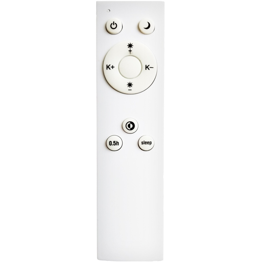 Top Light - Lámpara de araña LED regulable SALERNO LED/60W/230V 3000-6500K diá. 60 cm blanco + control remoto