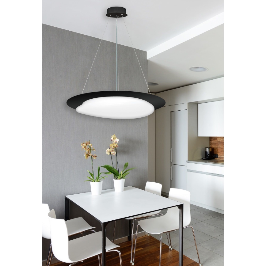 Top Light - Lámpara de araña LED regulable STONE LED/51W/230V 3000-6500K + control remoto