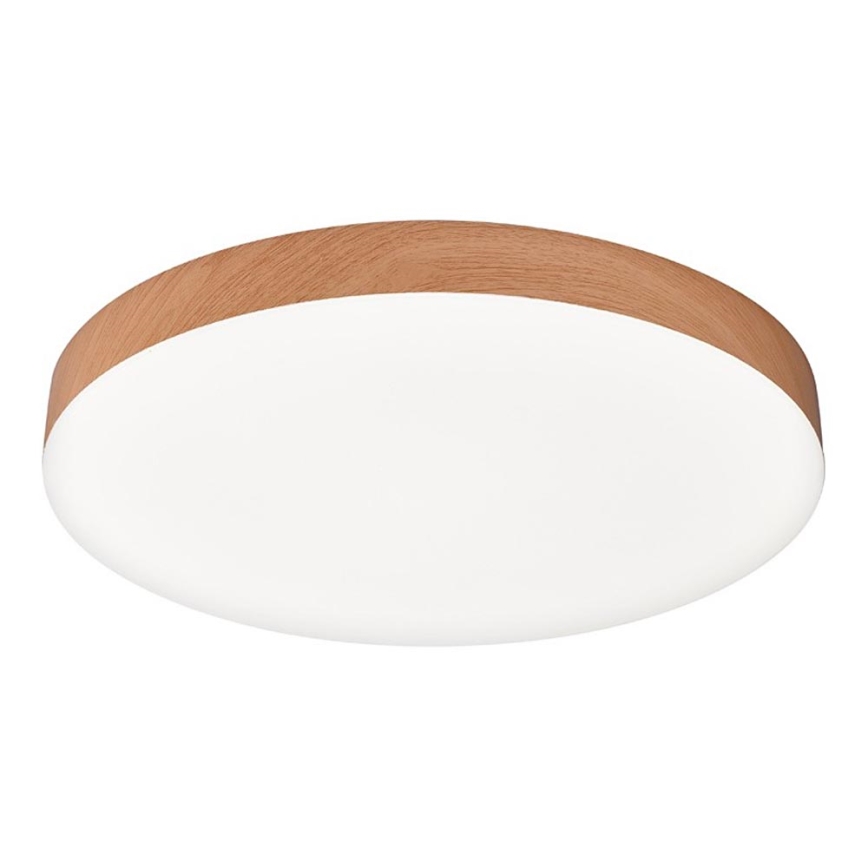 Top Light - Lámpara de techo LED para baño SPIRIT LED/36W/230V 3000/4000/6500K IP44 diámetro 40 cm marrón