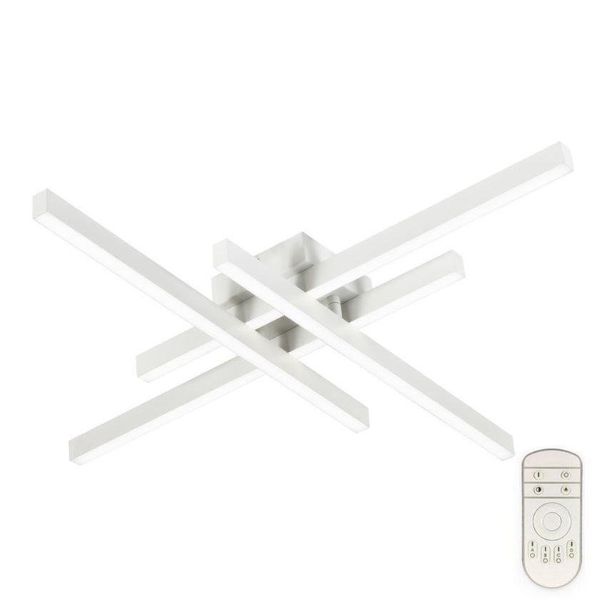 Top Light - Lámpara de techo LED regulable CROSS LED/50W/230V 3000-6500K + control remoto