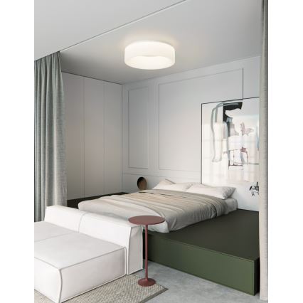 Top Light - Luminaria de techo LED regulable HALO LED/60W/230V 3000-6500K Ø 60 cm blanca + mando a distancia