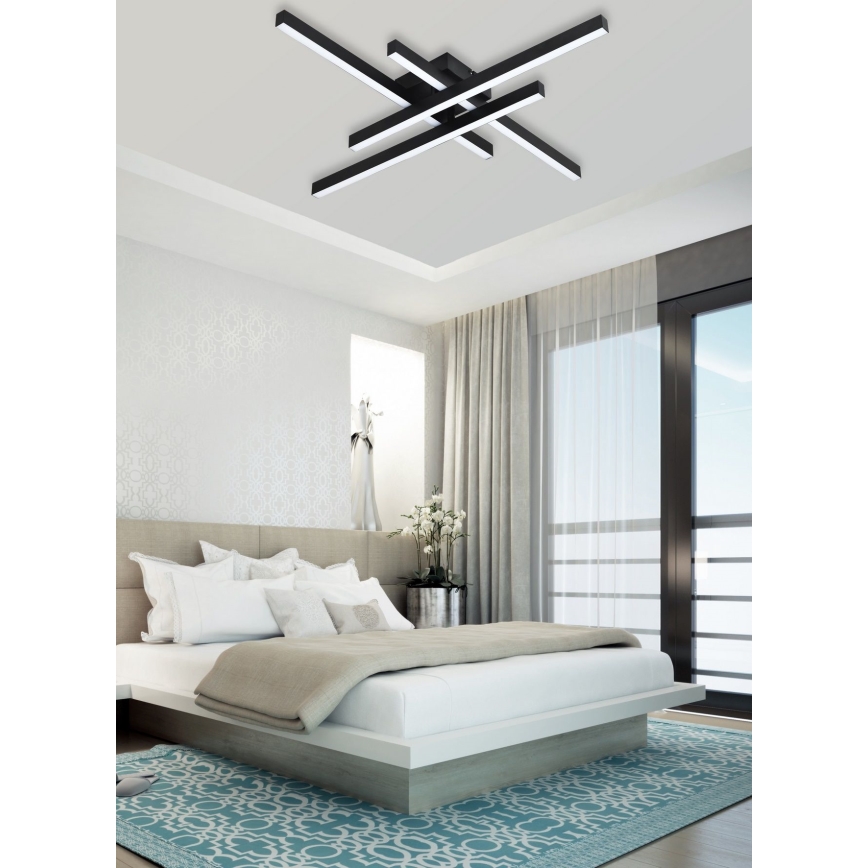 Top Light - Lámpara de techo LED regulable CROSS LED/50W/230V 3000-6500K + control remoto