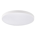 Top Light - Lámpara de techo LED regulable para baño PETAL LED/60W/230V 3000-6500K IP44 Ø 59 cm blanca + mando a distancia