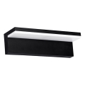 Top Light - LED Aplique de pared exterior ELON XL LED/16W/230V 3000/4000/6000K IP54 negro