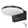 Top Light - LED Aplique para exterior con sensor NOVARA LED/15W/230V IP65 negro